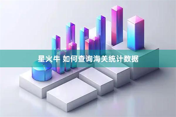 星火牛 如何查询海关统计数据